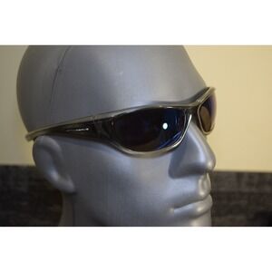 Optic Nerve Jackknife Sunglasses Grey Wrap Sport Performance Shades CE-0070